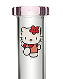 Бонг "Hello Kitty Beaker", розовый 26см, фото 3