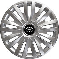 Колпаки на колеса SJS модель 313 / 15"+ комплект значков Toyota