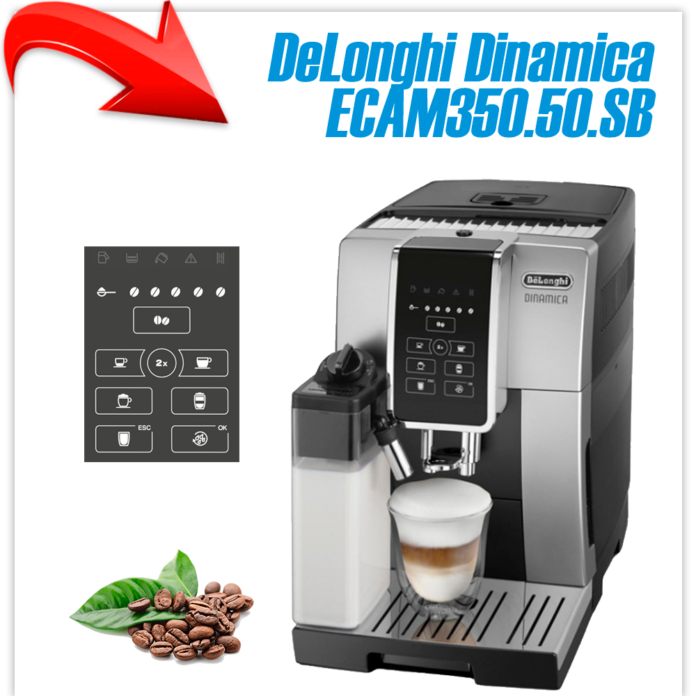 Кофемашина DeLonghi Dinamica ECAM350.50.SB