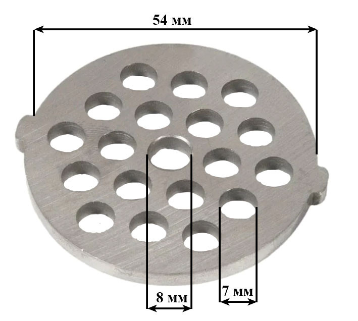 Решетка крупная мясорубки Scarlett SC-149, SC-4148/Polaris/Panasonic