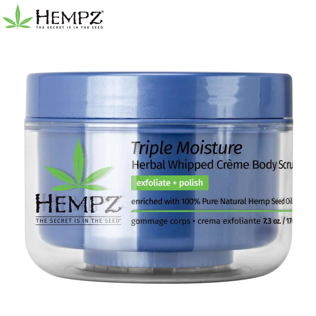 Скраб для тела Тройное увлажнение Hempz Triple Moisture Herbal Whipped Crème Body Scrub