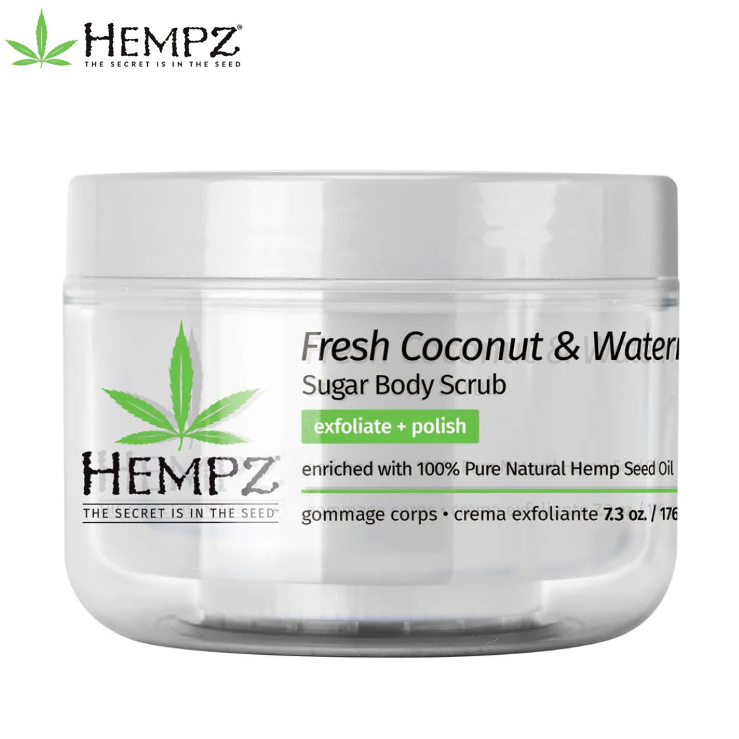 Скраб для тела Кокос и Арбуз Hempz Fresh Coconut & Watermelon Sugar Body  Scrub