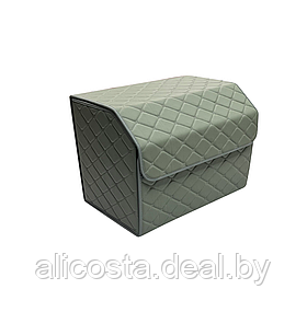 Органайзер автомобильный Alicosta, 500 x 350 x 300 (мм), экокожа, светло-серый