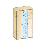 Шкаф Лером Грейс ШК-5001-АС-ЛМ