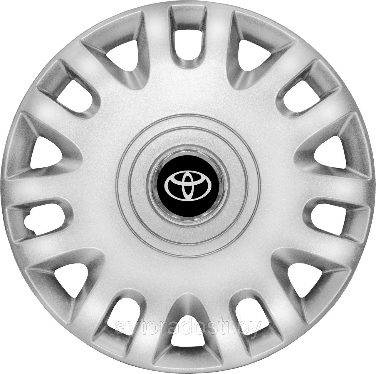 Колпаки на колеса SJS модель 333 / 15"+ комплект значков Toyota - фото 1 - id-p204682653