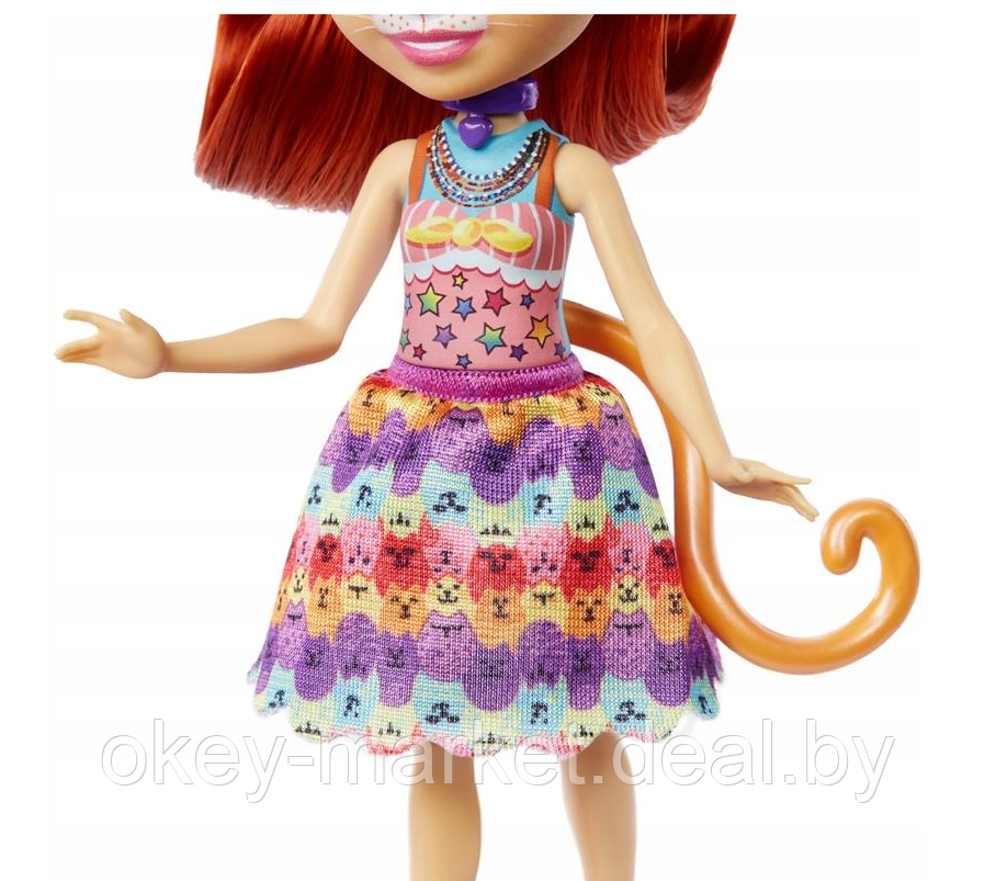 Кукла Кошка Тарла с питомцем Enchantimals City Tails - фото 5 - id-p204693607