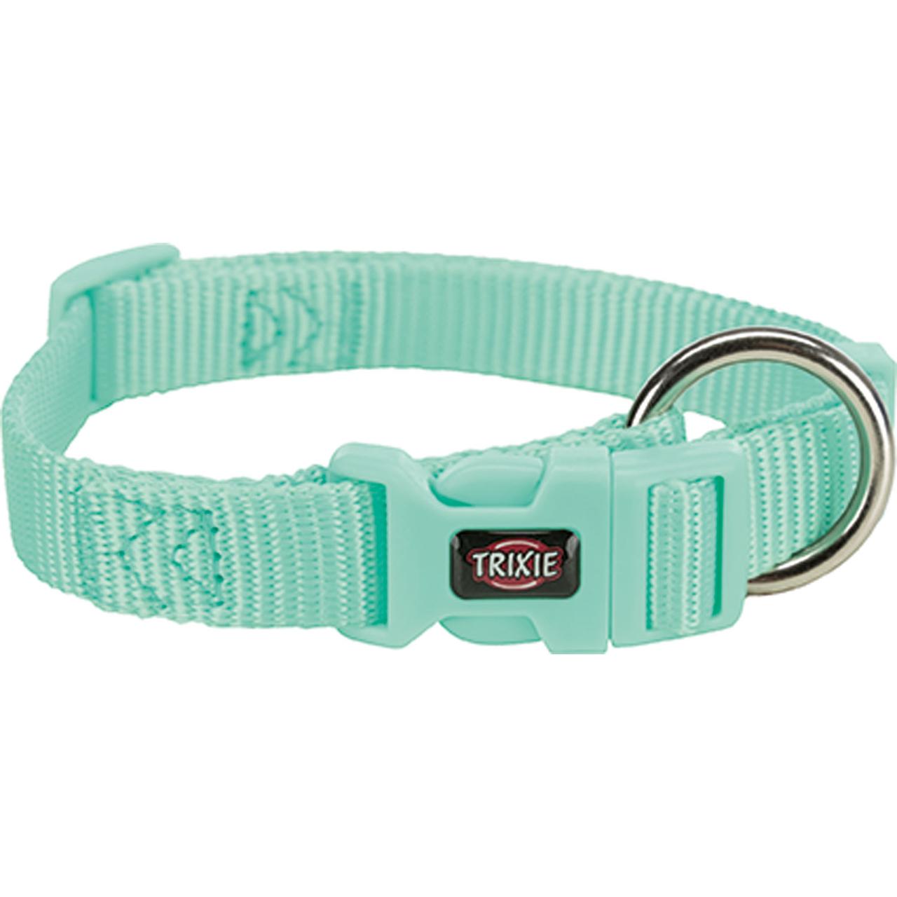 Ошейник "TRIXIE" для собак "Premium Collar" XS-S, 22-35см/10мм, мятно-зеленый
