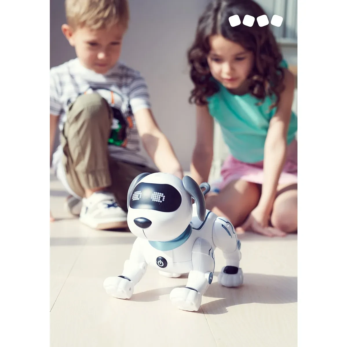 Робот-собака на РУ Smart Robot Dog, светозвуковые эффекты, арт.ZYA-A2875 - фото 1 - id-p126038173