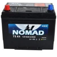 Автомобильный аккумулятор Kainar Nomad Asia 6СТ-75 Рус L+ / 070203801003109110R