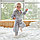 Халат детский муслиновый LoveLife (2 года, рост 92-98 см), цвет серый, 100% хлопок, 235 гр/м2, фото 6
