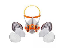 Полумаска 6500 с фильтрами 6510 А1 с предфильтрами и с держателями Jeta Safety (комплект) (р-р L, для защиты