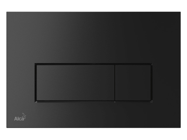 Кнопка для инсталляции (черный матт), Alcaplast - фото 1 - id-p204700622