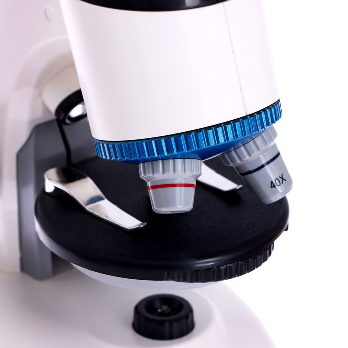 Микроскоп детский «Набор биолога в чемодане» кратность х40, х100, х640, подсветка, цвет белый - фото 6 - id-p204701232