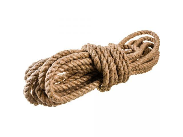 Веревка джутовая 10мм х10м - фото 1 - id-p204701677