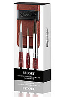 Набор кистей RED SYNTHETIC TRAVEL BRUSH SET, серия 1270