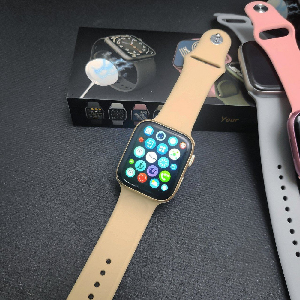 Умные часы Smart Watch X7 Pro (аналог Apple Watch 7) Черный - фото 9 - id-p204703773