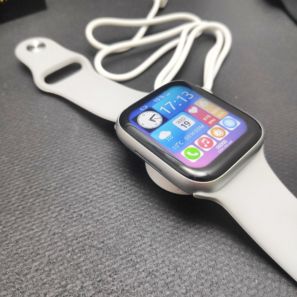 Умные часы Smart Watch X7 Pro (аналог Apple Watch 7) Серый - фото 2 - id-p204703774
