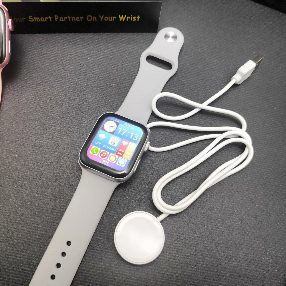 Умные часы Smart Watch X7 Pro (аналог Apple Watch 7) Серый - фото 6 - id-p204703774
