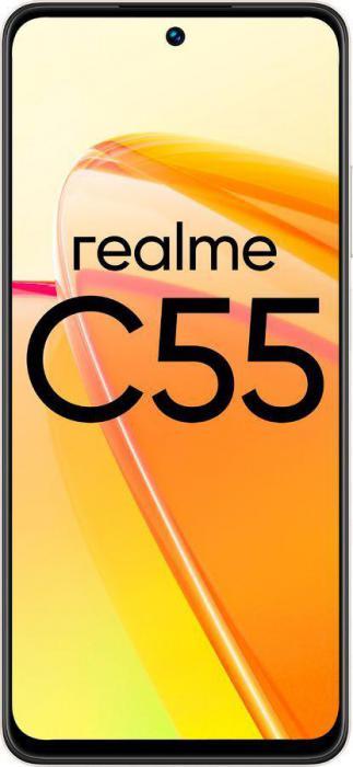 Смартфон REALME C55 8/256Gb, RMX3710, перламутровый - фото 2 - id-p204473144