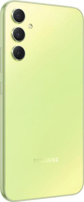 Смартфон Samsung Galaxy A34 5G 6/128Gb, SM-A346E, зеленый лайм - фото 6 - id-p204387303