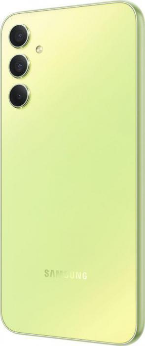 Смартфон Samsung Galaxy A34 5G 6/128Gb, SM-A346E, зеленый лайм - фото 7 - id-p204387303
