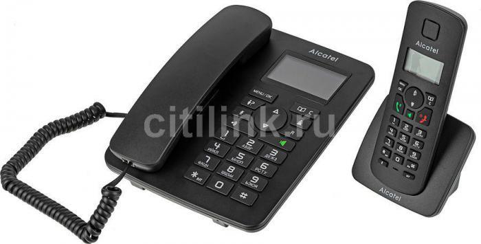 Радиотелефон Alcatel M350 Combo RU, черный [atl1421262] - фото 1 - id-p204387311
