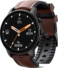 Умные часы Havit M9005W (черный/коричневый)