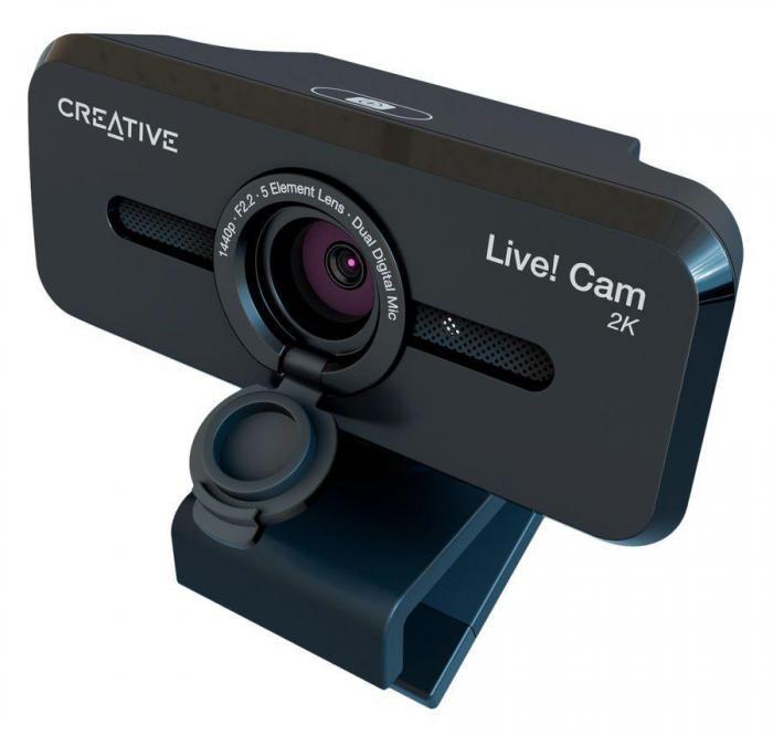 Web-камера Creative Live! Cam SYNC V3, черный [73vf090000000] - фото 1 - id-p204387336