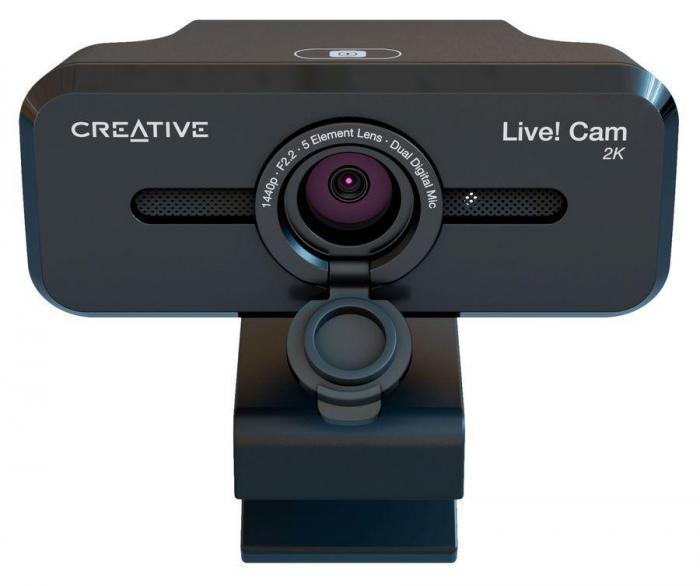 Web-камера Creative Live! Cam SYNC V3, черный [73vf090000000] - фото 2 - id-p204387336