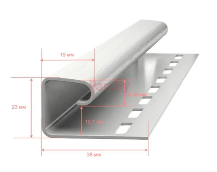J-профиль для сайдинга Технониколь Жасмин, 3м - фото 2 - id-p204705176