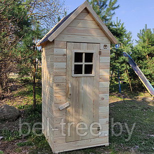 Туалет дачный деревянный "Сосед"