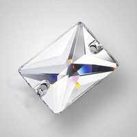 Пришивные стразы Swarovski Crystal прямоугольники 3250