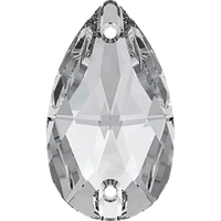 3230 Pearshape Crystal (001) 3230 28 x 17 mm