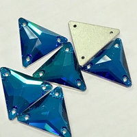 Пришивные стразы Triangle Blue Zircon 3069