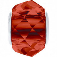 5948 BeCharmed Briolette Bead Crystal (001) Red Magma (REDM) 5948
