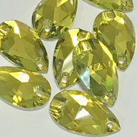 Пришивные стразы Pearshape Citrine 3065 (Капли) 13 x 22 mm