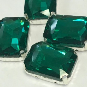 Пришивные стразы в оправах Emerald прямоугольник 3008 - фото 1 - id-p204713543