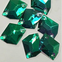 Пришивные стразы Cosmic Emerald 3070