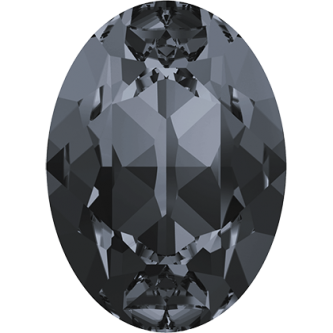 4120 Fancy Stones (Oval) Crystal (001) Silver Night (SINI) 4120 - фото 1 - id-p204713583