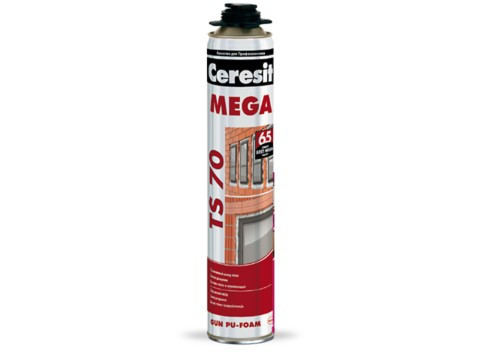 Монтажная пена Ceresit TS 70 MEGA с увеличенным выходом - фото 1 - id-p204715531