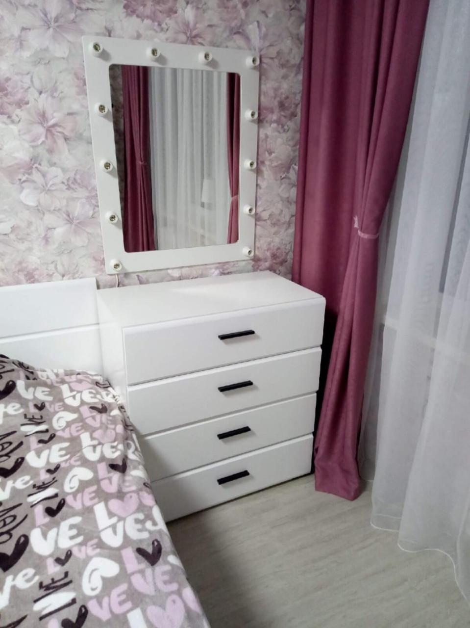 Угловой шкаф Йорк спальня Белый белый глянец - фото 9 - id-p204376299