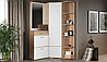 Гарнитур в прихожую Виола с полками Дуб Сонома/белый, фото 3