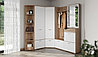 Гарнитур в прихожую Виола с угловым шкафом Дуб сонома/Белый, фото 3
