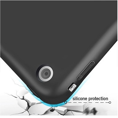 Чехол с силиконовой основой YaleBos Tpu Case синий для Apple iPad mini 4 - фото 5 - id-p204716382