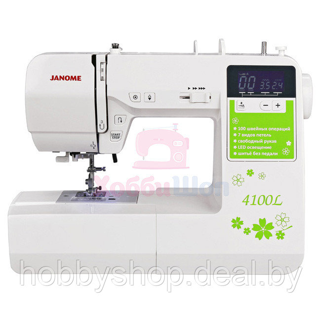 Швейная машина Janome 4100L - фото 1 - id-p204665430