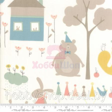 Ткань хлопок 100% Corner Of 5th Fun Moda Fabrics 17901-11