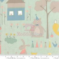 Ткань хлопок 100% Corner Of 5th Fun Moda Fabrics 17901-13