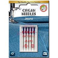 Набор игл джинс ORGAN JEANS №90-100 (5 шт.)