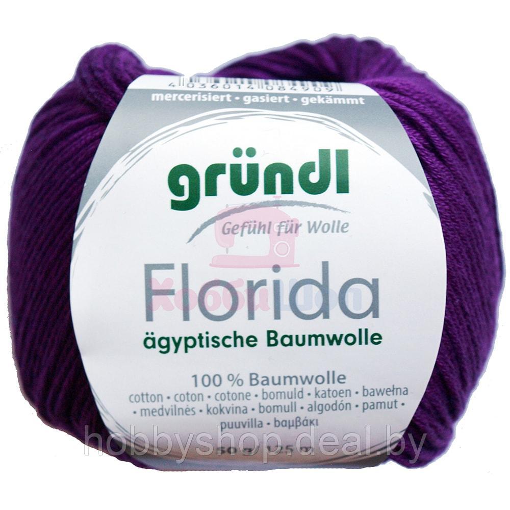 Пряжа для ручного вязания Gruendl Florida 50 гр цвет 19