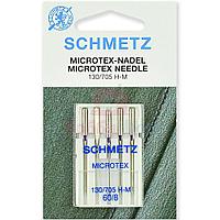 Набор игл для крепа и шелка SCHMETZ Microtex №60 (5 шт.)